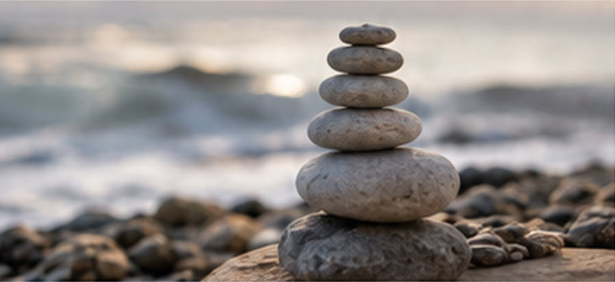 Quiet contemplative image